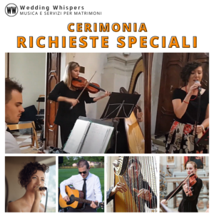 wedding whispers richieste speciali cerimonia