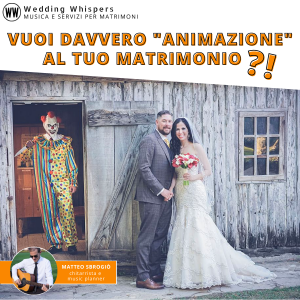 Animazione matrimonio